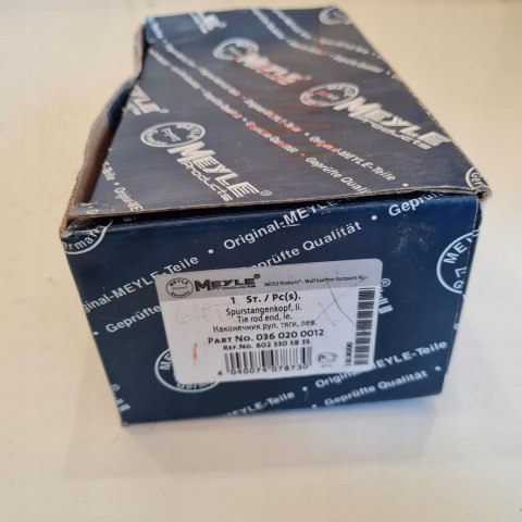 MERCEDES T1 KOŃCÓWKA DRĄŻKA KIEROWNICZEGO MEYLE 0360200012 MERCEDES T1 KOŃCÓWKA DRĄŻKA KIEROWNICZEGO MEYLE 0360200012