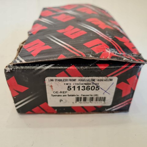OPEL ASTRA F VECTRA A ŁĄCZNIK DRĄŻKA STABILIZATORA NK 5113605