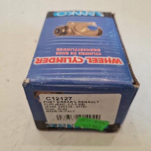 RENAULT CLIO I SUPER 5 CYLINDEREK HAMULCOWY SAMKO C12127 RENAULT CLIO I SUPER 5 CYLINDEREK HAMULCOWY SAMKO C12127