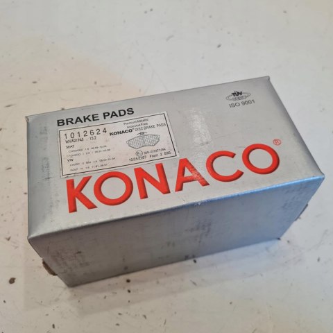 VOLKSWAGEN GOLF III 1.8 CADDY II KLOCKI HAMULCOWE KONACO 1012624 VOLKSWAGEN GOLF III 1.8 CADDY II KLOCKI HAMULCOWE KONACO 1012624
