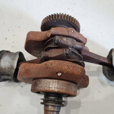 YAMAHA XV 750 VIRAGO WAŁ KORBOWY KORBOWODY TŁOKI KOMPLET BEZ LUZÓW !