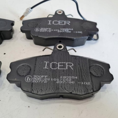 PEUGEOT 205 309 KLOCKI HAMULCOWE ICER 180554 PEUGEOT 205 309 KLOCKI HAMULCOWE ICER 180554