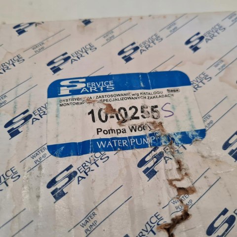 TOYOTA AVENSIS T22 CARINA E 1.6 POMPA WODY 10-0255S TOYOTA AVENSIS T22 CARINA E 1.6 POMPA WODY 10-0255S