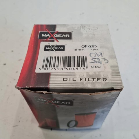 BMW E30 E36 1.6 1.8 FILTR OLEJU MAXGEAR 72-0395 BMW E30 E36 1.6 1.8 FILTR OLEJU MAXGEAR 72-0395