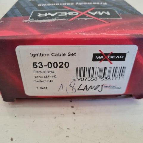 DAEWOO LANOS 1.3 1.5 PRZEWODY ZAPŁONOWE KPL MAXGEAR 53-0020 DAEWOO LANOS 1.3 1.5 PRZEWODY ZAPŁONOWE KPL MAXGEAR 53-0020