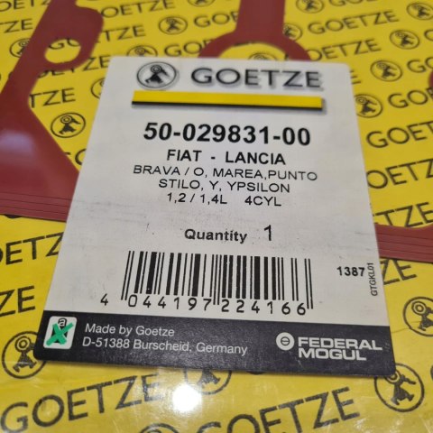 FIAT 500 BRAVO BRAVA 1.2 1.4 USZCZELKA POKRYWY ZAWORÓW GOETZE 50-029831-00 FIAT 500 BRAVO BRAVA 1.2 1.4 USZCZELKA POKRYWY ZAWORÓW GOETZE 50-029831-00