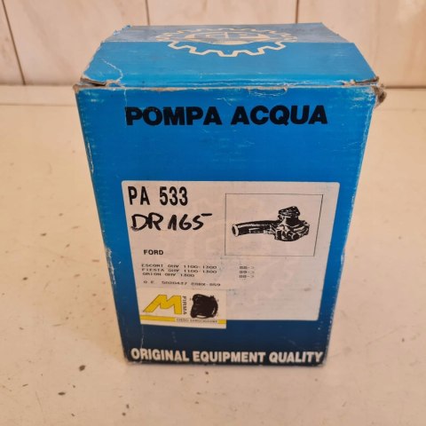 FORD ESCORT IV V FIESTA III 1.1 1.3 POMPA WODY GP PA 533 FORD ESCORT IV V FIESTA III 1.1 1.3 POMPA WODY GP PA 533