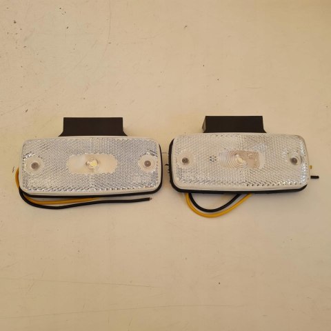 LAMPA OBRYSOWA OBRYSÓWKA PRZÓD PRZEDNIA 2SZT KOMPLET LAMPA OBRYSOWA OBRYSÓWKA PRZÓD PRZEDNIA 2SZT KOMPLET