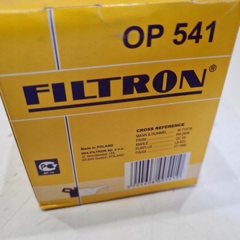 OPEL ASTRA F KADETT D E VECTRA A FILTR OLEJU FILTRON OP 541