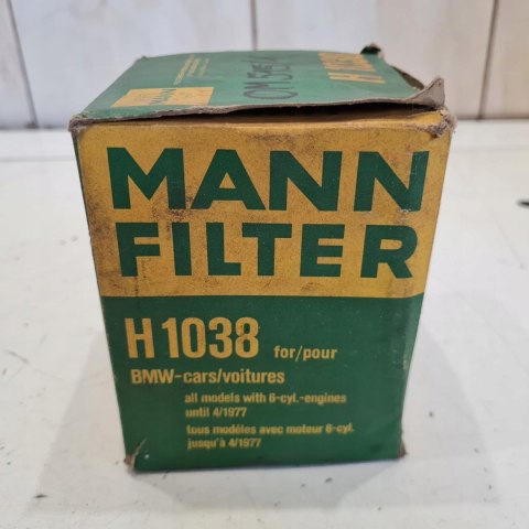 BMW E3 E9 E12 E24 FILTR OLEJU MANN FILTER H1038