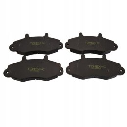 FORD TRANSIT KLOCKI HAMULCOWE KOMPLET TOMEX-C 10-66