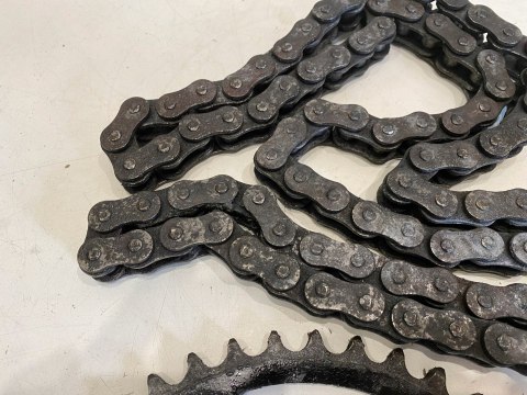 KAWASAKI GPZ 1100 UNI-TRAK U.T. UNITRAK TOP GUN NAPĘD ŁAŃCUCH ZĘBATKI KPL