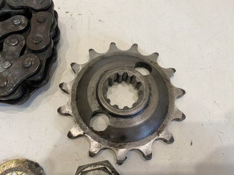 KAWASAKI GPZ 1100 UNI-TRAK U.T. UNITRAK TOP GUN NAPĘD ŁAŃCUCH ZĘBATKI KPL