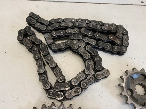 KAWASAKI GPZ 1100 UNI-TRAK U.T. UNITRAK TOP GUN NAPĘD ŁAŃCUCH ZĘBATKI KPL