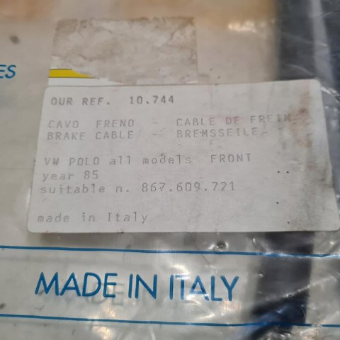 OPEL KADETT E LINKA HAMULCA RĘCZNEGO COFLE 10.590