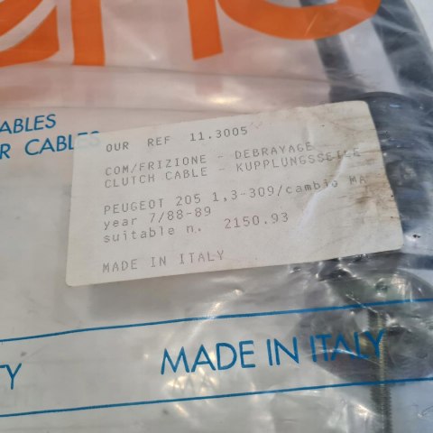 PEUGEOT 205 309 1.4 1.6 LINKA SPRZĘGŁA COFLE 11.3005 PEUGEOT 205 309 1.4 1.6 LINKA SPRZĘGŁA COFLE 11.3005