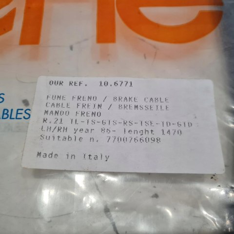 RENAULT 21 LINKA HAMULCA RĘCZNEGO COFLE 10.6771