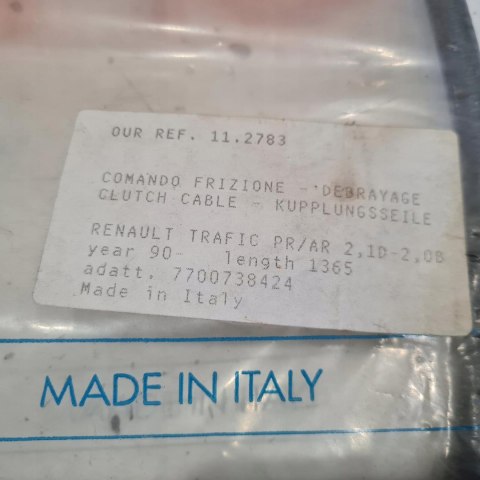 RENAULT TRAFIC 90-97 2.1D LINKA SPRZĘGŁA COFLE 11.2783 RENAULT TRAFIC 90-97 2.1D LINKA SPRZĘGŁA COFLE 11.2783