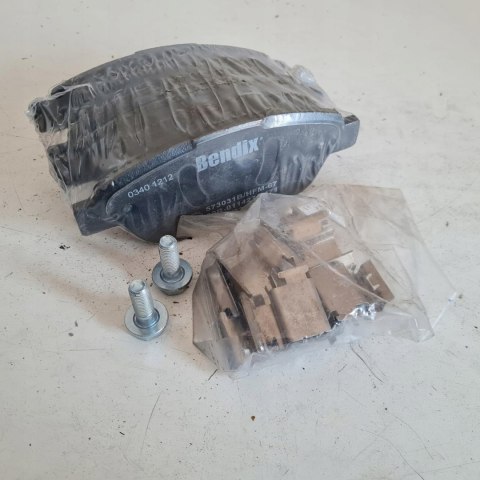 CITROEN BERLINGO PEUGEOT PARTNER KLOCKI HAMULCOWE KPL BENDIX 573031B CITROEN BERLINGO PEUGEOT PARTNER KLOCKI HAMULCOWE KPL BENDIX 573031B