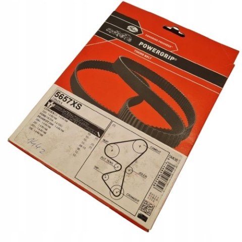 FORD FIESTA VI PEUGEOT 207 208 PASEK ROZRZĄDU GATES 5657XS 144 ZĘBY