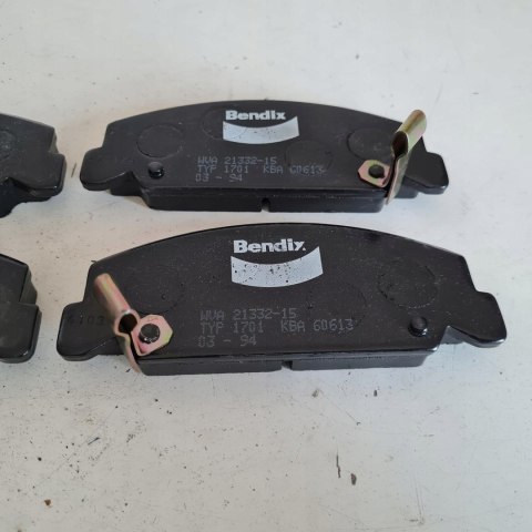 HONDA CIVIC IV KLOCKI HAMULCOWE KPL BENDIX 572284B HONDA CIVIC IV KLOCKI HAMULCOWE KPL BENDIX 572284B