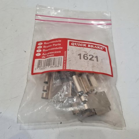 HONDA INTEGRA DC2 DC4 ZESTAW MONTAŻOWY KLOCKÓW HAMULCOWYCH QUICK 1621 HONDA INTEGRA DC2 DC4 ZESTAW MONTAŻOWY KLOCKÓW HAMULCOWYCH QUICK 1621