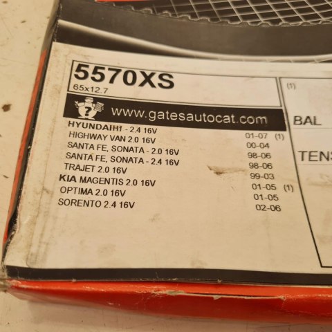 HYUNDAI H-1 SANTA FE I SONATA IV PASEK ROZRZĄDU GATES 5570XS
