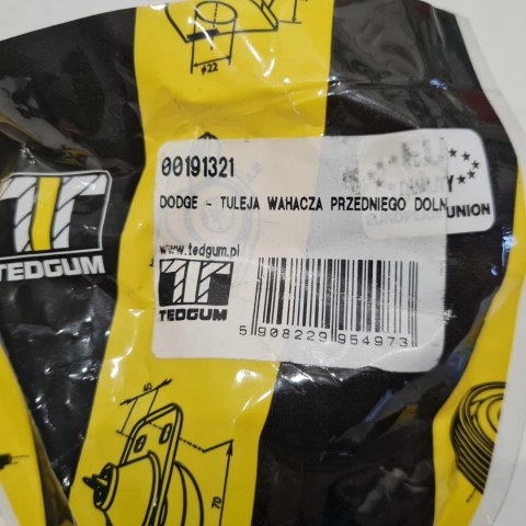 JEEP COMPASS PATRIOT TULEJA SILENTBLOCK WAHACZA TEDGUM 00191321