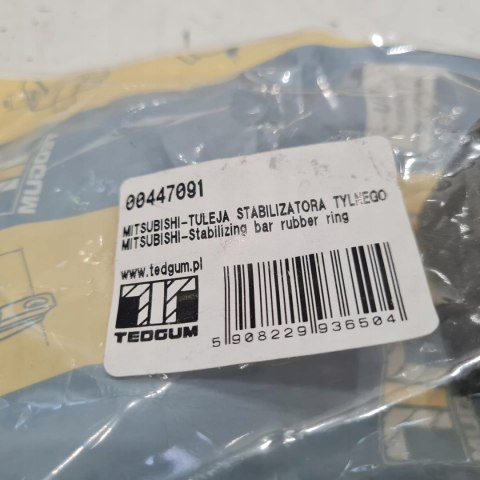 MITSUBISHI CARISMA TULEJA GUMA STABILIZATORA TYŁ TEDGUM 00447091 MITSUBISHI CARISMA TULEJA GUMA STABILIZATORA TYŁ TEDGUM 00447091