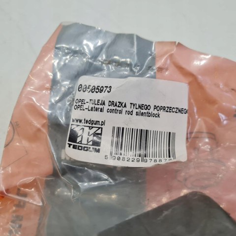 OPEL ASTRA G INSIGNIA A TULEJA SILENTBLOCK WAHACZA TEDGUM 00505973 OPEL ASTRA G INSIGNIA A TULEJA SILENTBLOCK WAHACZA TEDGUM 00505973