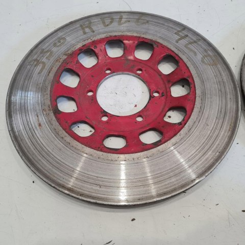 YAMAHA RD 350 TARCZA HAMULCOWA PRZÓD KOMPLET