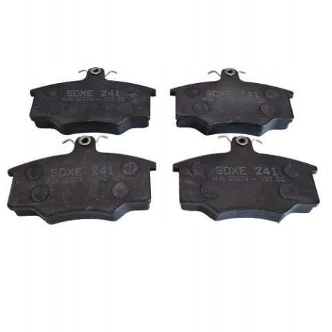 AUDI 80 B2 COUPE KLOCKI HAMULCOWE KPL JURID 571375D AUDI 80 B2 COUPE KLOCKI HAMULCOWE KPL JURID 571375D