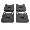 AUDI 80 VW GOLF I JETTA I KLOCKI HAMULCOWE KPL FOMAR FO 460888