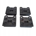 AUDI 80 VW GOLF I JETTA I KLOCKI HAMULCOWE KPL JURID 571232D