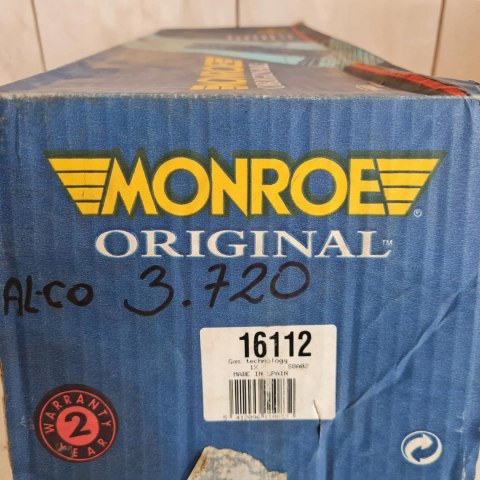 FIAT BRAVO BRAVA TIPO TEMPRA AMORTYZATOR PRZÓD MONROE 16112 FIAT BRAVO BRAVA TIPO TEMPRA AMORTYZATOR PRZÓD MONROE 16112