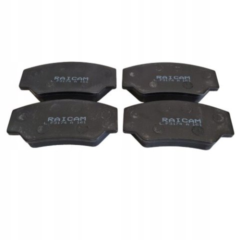 FORD TRANSIT 86> KLOCKI HAMULCOWE KPL RAICAM 1.317.0