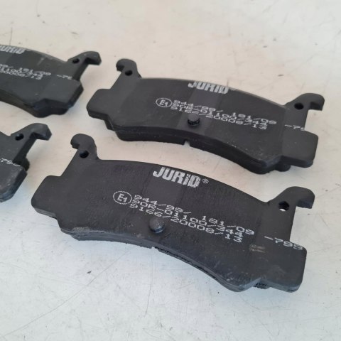 MAZDA 323 BF MX-3 KLOCKI HAMULCOWE KPL JURID 572162J MAZDA 323 BF MX-3 KLOCKI HAMULCOWE KPL JURID 572162J