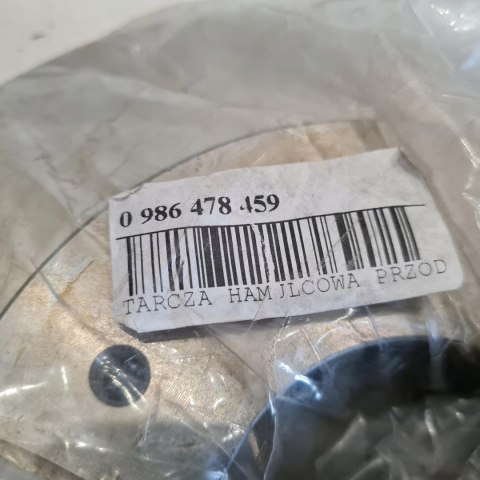 NISSAN ALMERA N15 TARCZA HAMULCOWA BOSCH 0986478459 NISSAN ALMERA N15 TARCZA HAMULCOWA BOSCH 0986478459