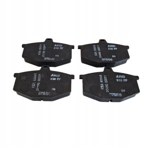 RENAULT 4 5 6 KLOCKI HAMULCOWE KPL JURID 2840664