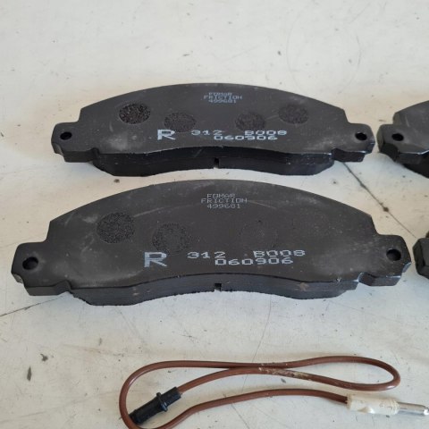 RENAULT TRAFIC 80-01 KLOCKI HAMULCOWE KPL FOMAR FO 499681 RENAULT TRAFIC 80-01 KLOCKI HAMULCOWE KPL FOMAR FO 499681