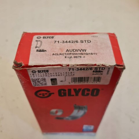 VW LT 28 40 2.4 D PANEWKI KORBOWODOWE GLYCO 71-3442/6 VW LT 28 40 2.4 D PANEWKI KORBOWODOWE GLYCO 71-3442/6