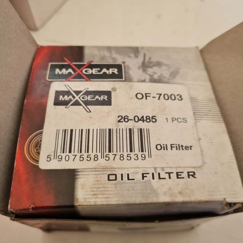ALFA ROMEO 147 156 166 GT FIAT BRAVO II STILO FILTR OLEJU MAX GEAR 26-0485 ALFA ROMEO 147 156 166 GT FIAT BRAVO II STILO FILTR OLEJU MAX GEAR 26-0485