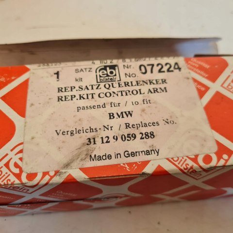 BMW SERIA 3 E36 SILENTBLOCK TULEJA WAHACZA 2SZT KPL FEBI BILSTEIN 07224 BMW SERIA 3 E36 SILENTBLOCK TULEJA WAHACZA 2SZT KPL FEBI BILSTEIN 07224
