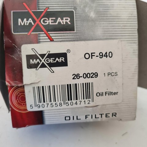 FIAT BRAVO BRAVA MAREA PALIO PUNTO FILTR OLEJU MAXGEAR 26-0029 FIAT BRAVO BRAVA MAREA PALIO PUNTO FILTR OLEJU MAXGEAR 26-0029