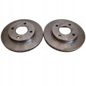 FORD ESCORT V VI VII FIESTA IV KA TARCZE HAMULCOWE KPL BREMBO 09.6727.14