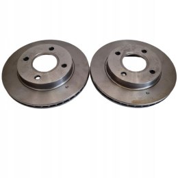 FORD ESCORT V VI VII FIESTA IV KA TARCZE HAMULCOWE KPL BREMBO 09.6727.14