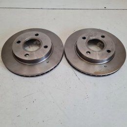 FORD ESCORT V VI VII FIESTA IV KA TARCZE HAMULCOWE KPL BREMBO 09.6727.14