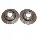 FORD FIESTA III IV KA MAZDA 121 III TARCZE HAMULCOWE KPL A.B.S. 16299