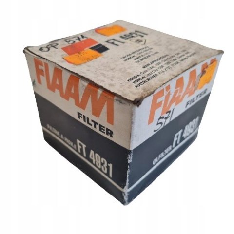 HONDA CIVIC I II III CRX I JAZZ I FILTR OLEJU FIAAM FT 4931