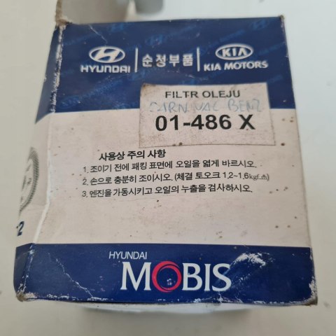 KIA CARNIVAL FILTR OLEJU 01-486X